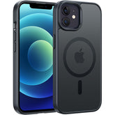 FNTCASE für iPhone 12 Mini 13 Mini-Telefonhülle: Magnetisches Laden, stoßfeste Magsafe-Unterstützung – Frosted Oil Spray Touch